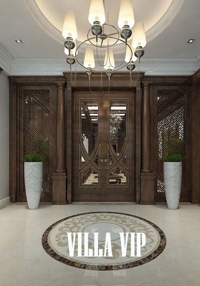 Cửa gỗ đẹp biệt thự