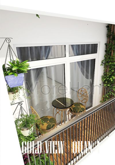 Thiết kế căn hộ hiện đại Gold View - Quận 4