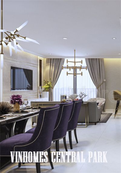 Thiết kế căn hộ chung cư tại Vinhomes Central Park